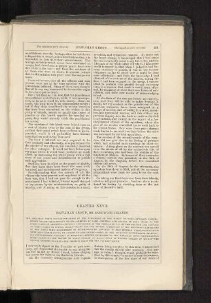 Chapter XXVII. Hawaiian Group, or Sandwich Islands.