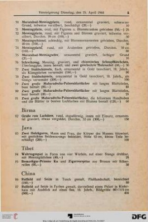 Tibet (Nr. 84-85)