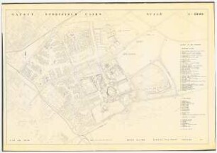 Sportfield Kairo: Lageplan der Gesamtanlage, 1:5000, (von Inv.nr. 39380)