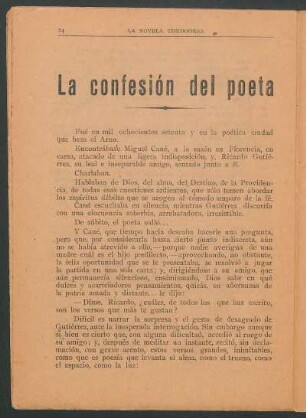 La confesión del poeta
