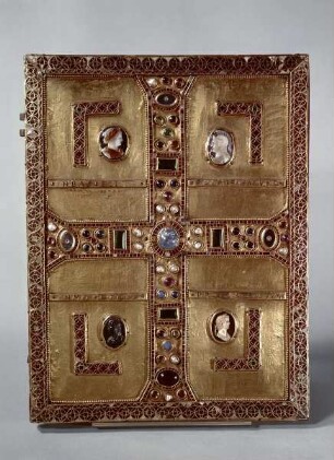 Rechter Buchdeckel des Evangeliars der Theodolinde
