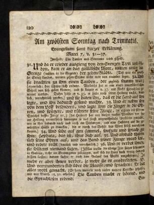 120-126, Am zwoelften Sonntag nach Trinitatis