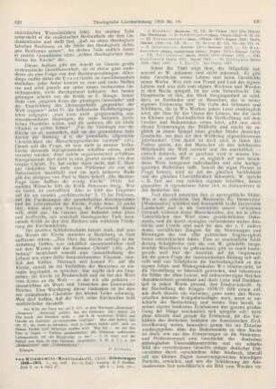 429-431 [Rezension] Wilamowitz-Moellendorff, Ulrich von, Erinnerungen 1848 - 1914. 2., erg. Aufl