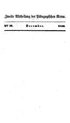 Bd. 14, Abt. 2, H. 12: Heft Bd. 14, Abt. 2, H. 12