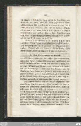 2. Das Aufbewahren des Obstes.