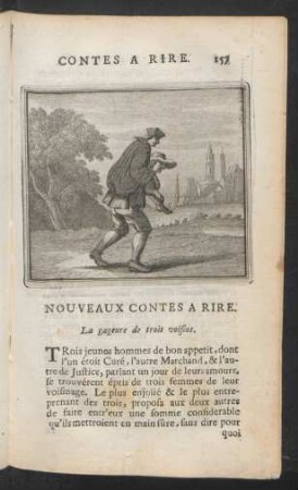 Le gageure de trois voisins