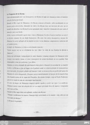 La Vengansa de la Reyna