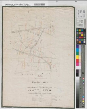 Havixbeck (Havixbeck), Teilung des Flothfeldes, Brouillonkarte Bl.2