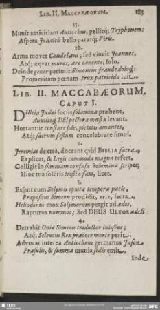Lib. II. Maccabaeorum