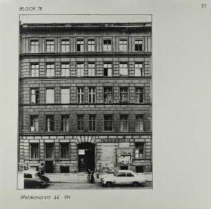 Fotografie: Waldemarstr. 44, um 1981