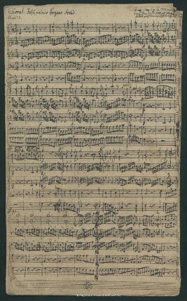 Choral: Jesu, meines Herzens Freud'.