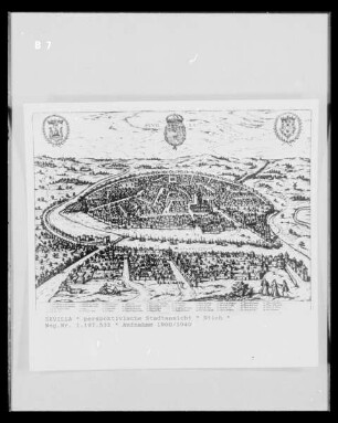 Stadtansicht von Sevilla