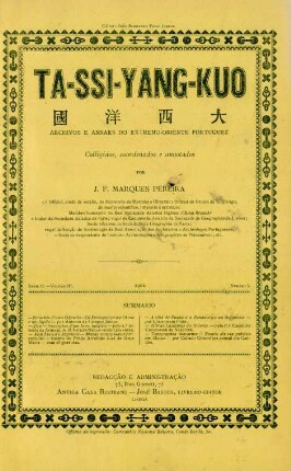 Serie II, Volume III, No. 3