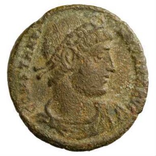 Münze, Aes 3, Follis, 330 - 333 n. Chr.