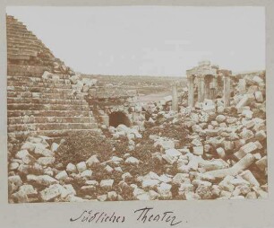 Südliches Theater. [Gerasa]