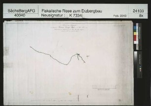 Grüner Zweig Fundgrube an der Hohen Henne bei Schwarzenberg, Niederbringung eines Tageschachtes auf dem Roter Adler Stolln