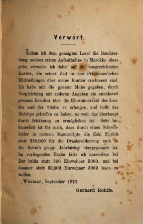 Mein erster Aufenthalt in Marokko und Reise südlich vom Atlas durch die Oasen Draa und Tafilet