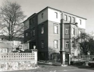 Radebeul. Wohnhaus, Gartenstraße 72a (um 1910). Straßenansicht