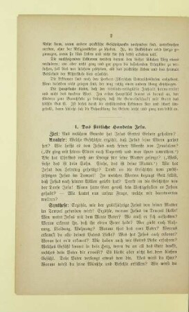 1. Das sittliche Handeln Jesu