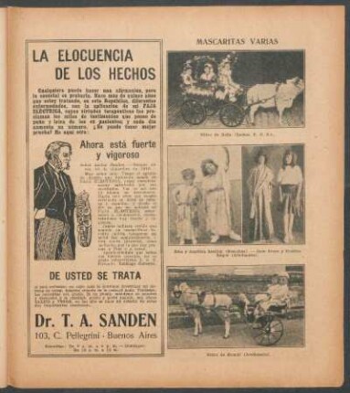 Mascaritas varias - [Ilustración]