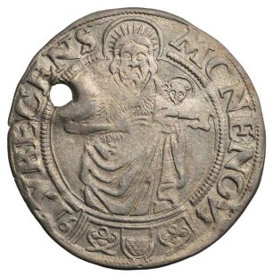 Lübeck: Doppelschilling 1563