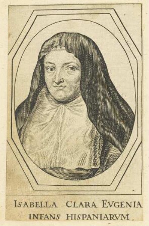 Bildnis der Isabella Clara Evgenia Infans Hispaniarvm