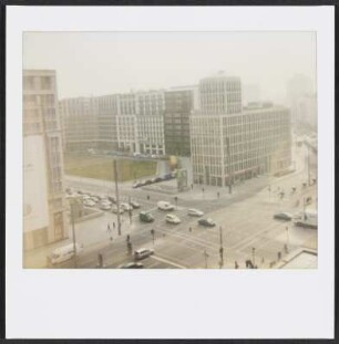 Blick vom Ritz-Carlton in Berlin auf den Leipziger Platz