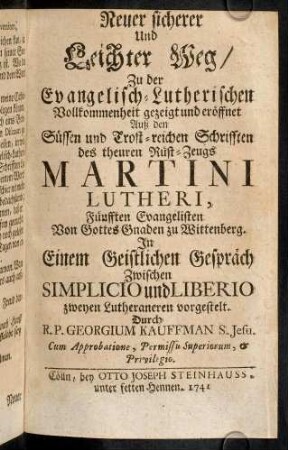 133-134, Titelblatt