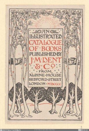 An Illustrated Catalogue of Books published by J. M. Dent & Co.