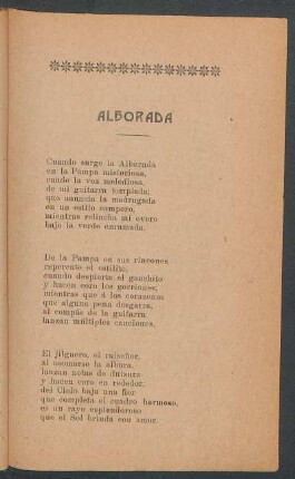 Alborada