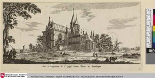 Veuë et Perspective de l'Eglise Nostre Dame de Boullongne
