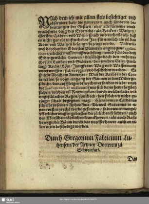 Das VI. Capitel. Von den Früchten dises Jars