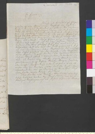 Brief von Frommann, Karl Friedrich Ernst an Goethe, Johann Wolfgang von