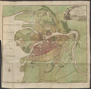 Plan de la Residence Imperiale de St. Petersbourg