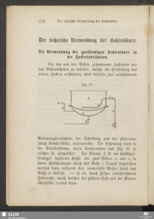 Die technische Verwendung der Kohlensäure