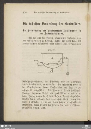 Die technische Verwendung der Kohlensäure