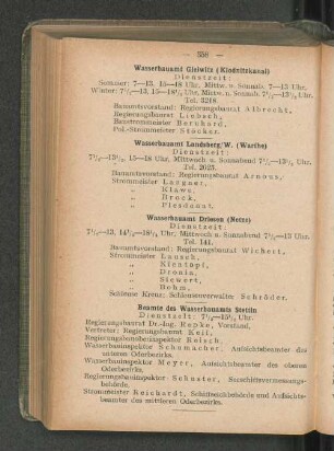 Wasserbauamt Driesen (Netze)