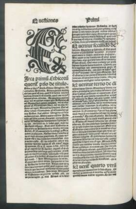 Circa primum Ethicorum ...