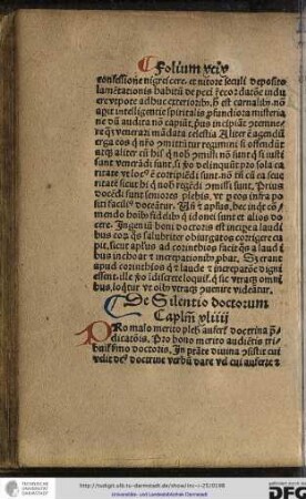 Pro malo merito plebis aufertur doctrina perdicationis, pro bono merito audientis tribuitur sermo doctoris...