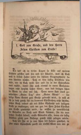 Die Spinnstube : ein Volksbuch für d. Jahr .... 1868, 1868 = Jg. 23