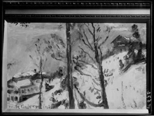 Walchensee, verschneit