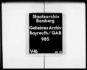 Differenzen mit der Reichsstadt Nürnberg wegen des Geleites der Reichsinsignien nach Frankfurt