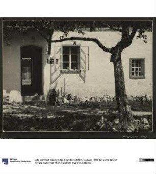 Hauseingang (Kindergarten?), Coswig