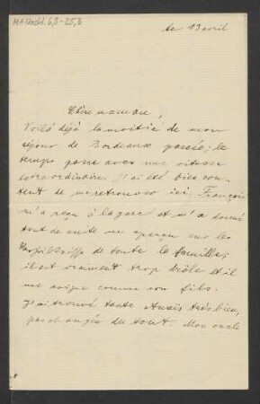 Brief an Enole Mendelssohn : 13.04.1888