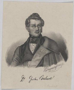 Bildnis des Gustav Bacherer