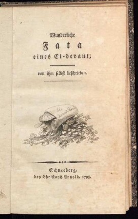 Wunderliche Fata eines Ci-devant