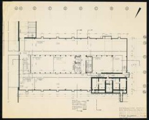 Physikalische Institute der Universität Köln: 2.Physik Kellergeschoss 1:100, Blattnummer 021