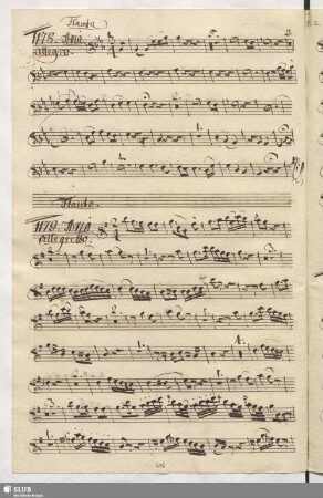 1179. Aria: Vanne s'e verche cara / Naumann, J.G.
