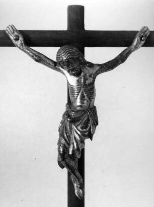 Kruzifix : Kruzifix. Bronze (1346/1355). Hergensweiler, Sankt Antonius