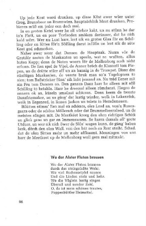 Wo der Alster Fluten brausen